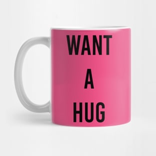 hug wanted Mug
